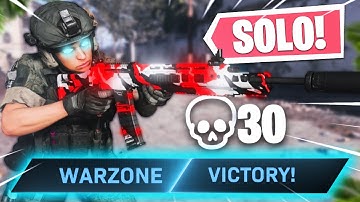 30 KILL STIMULUS SOLO GAMEPLAY!! BEST GRAU 5.56 CLASS in WARZONE!! (COD MW WARZONE)