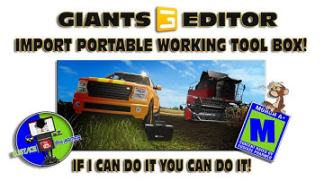 GIANTS EDITOR-HOW TO IMPORT A PORTABLE TOOL BOX-FS 17