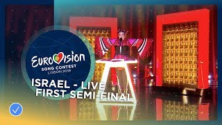 Netta - Toy - Israel - Live - First Semi-Final - Eurovision 2018