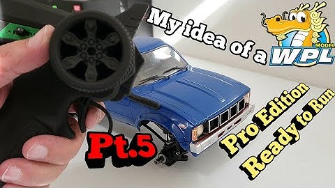 WPL C24-Pro ready to run RTR Build pt.5.