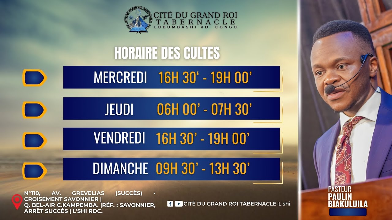 CITE DU GRAND ROI TABERNACLE