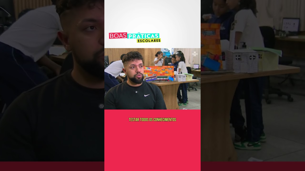 #Shorts | &ldquo;Boas Pr&aacute;ticas Escolares&rdquo;: rob&oacute;tica, arte e aprendizagem