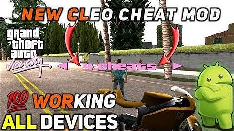 [10MB] Install Cleo Scripts Mods For GTA Vice City Android Gameplay 2025