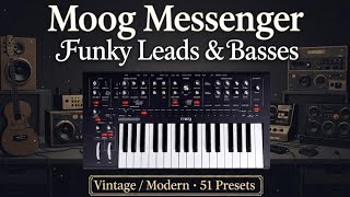 Moog MESSENGER / Funky Leads & Basses screenshot 5