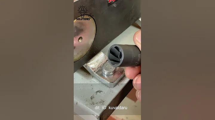 Satisfying Tool || how to open damaged nuts | #technology #tools #shorts #equipment #machinery