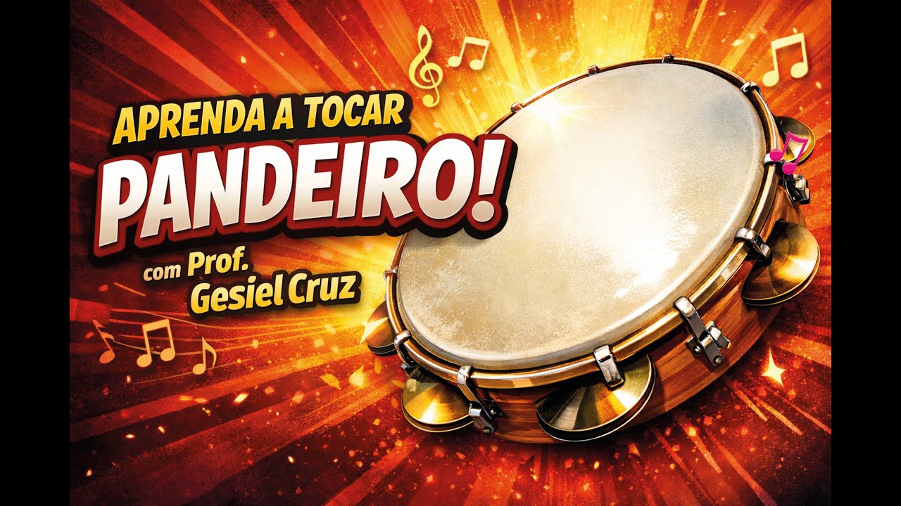 1° aula pandeiro; samba