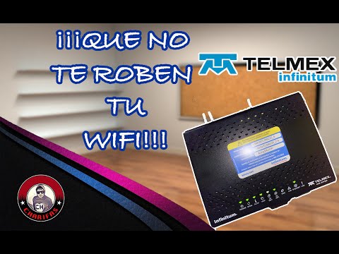 COMO ELIMINAR INTRUSOS DE TU RED WIFI INFINITUM (TELMEX) FIBRA OPTICA DETECTALOS Y ELIMINALOS 2022