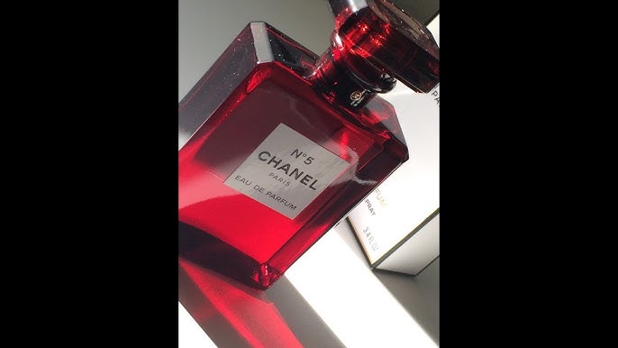 N°5 Comes in Red for a Limited Edition – CHANEL Fragrance 