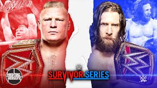 2018: WWE Survivor Series Official Theme Song - "Let Me Live / Let Me Die" ᴴᴰ