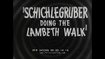 THE LAMBETH WALK /  SHORT PROPAGANDA FILM THAT OUTRAGED ADOLF HITLER 34534b