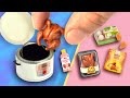 diy miniature food and kitchen appliances multi cooker for dolls