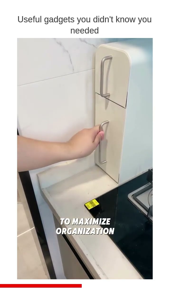 Product link in Bio Designed to maximize your kitchen's efficiency while minimizing clutter