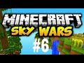Sky wars #6 minecraft pe ( arkadaşım oyunu işgal etti )