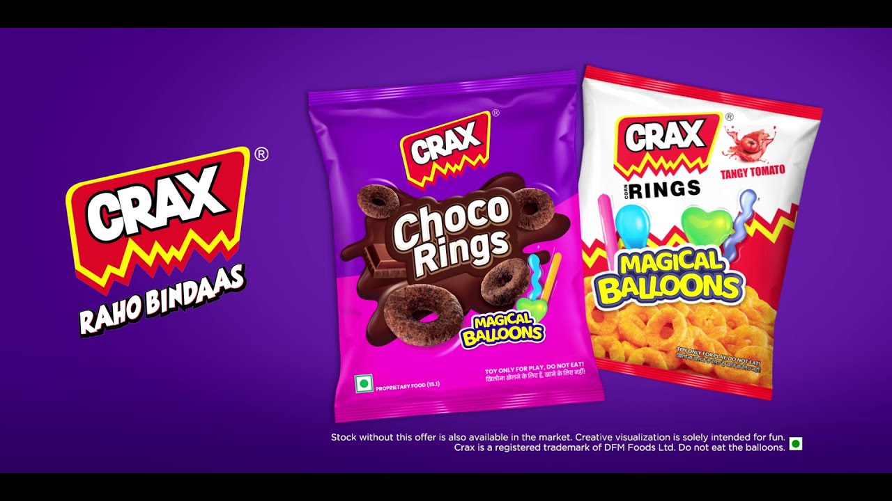 Welcome to the Balloon Land - New Crax Choco Rings - YouTube