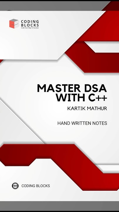 Master Data Structures and Algorithms in C++ | Coding Blocks New Book ...