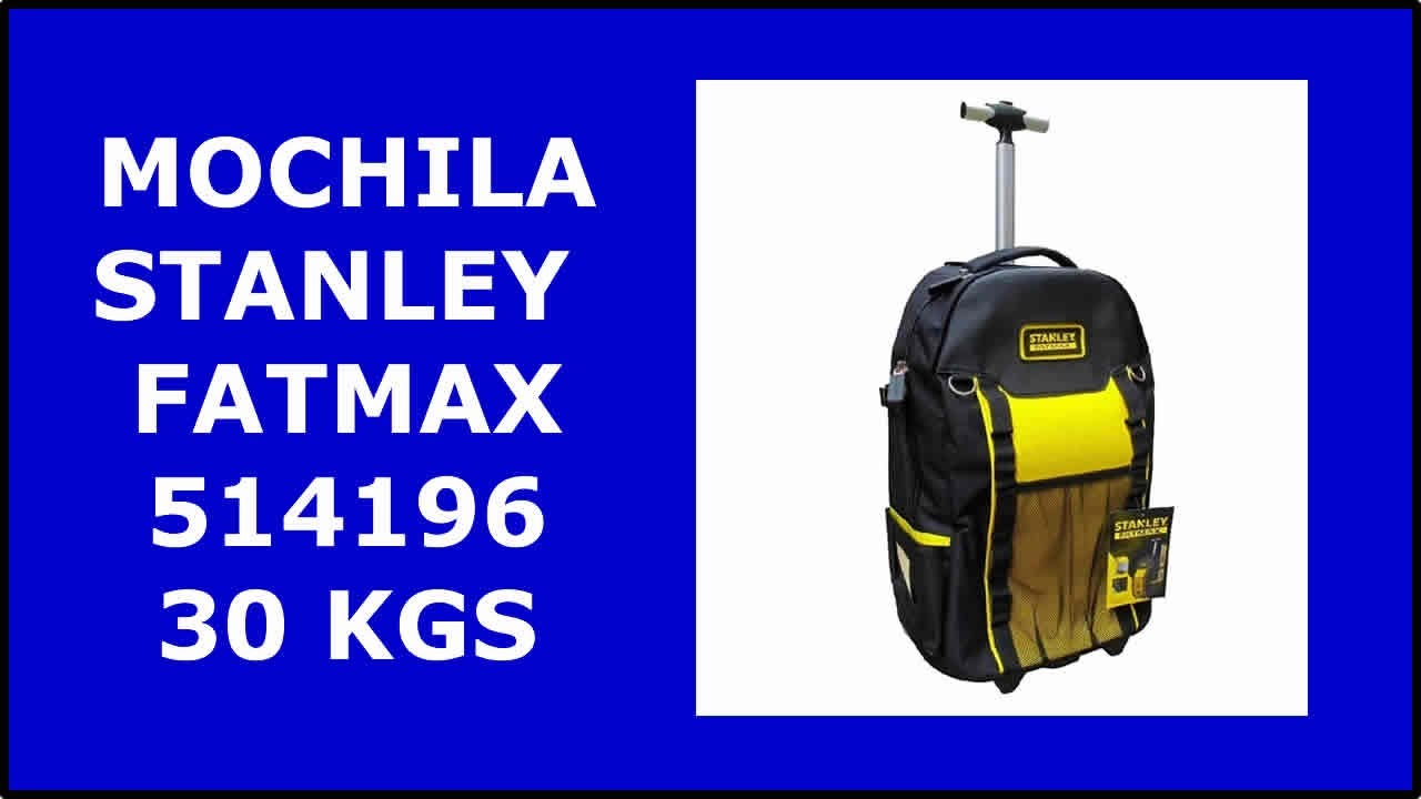 Maleta Mochila con Ruedas STANLEY Fatmax 