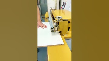 Tired of choosing between machine for curves and straight line #edgebandingmachine #woodworkingtools