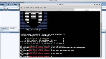 Delivering Beacon with a Metasploit Framework Exploit