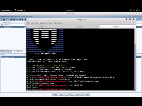 Delivering Beacon with a Metasploit Framework Exploit
