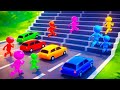 "Shape Shifting Game 🚗🚤✈️ Epic Car Boat Plane Race | Insane Gameplay 2025" Ep228