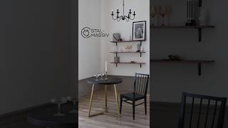 Подстолье для небольшого обеденного стола STAL-MASSIV #подстолье #металл #loft #diy #обеденныйстол