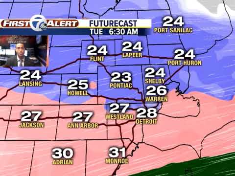 Winter Storm Impacts Metro Detroit - YouTube