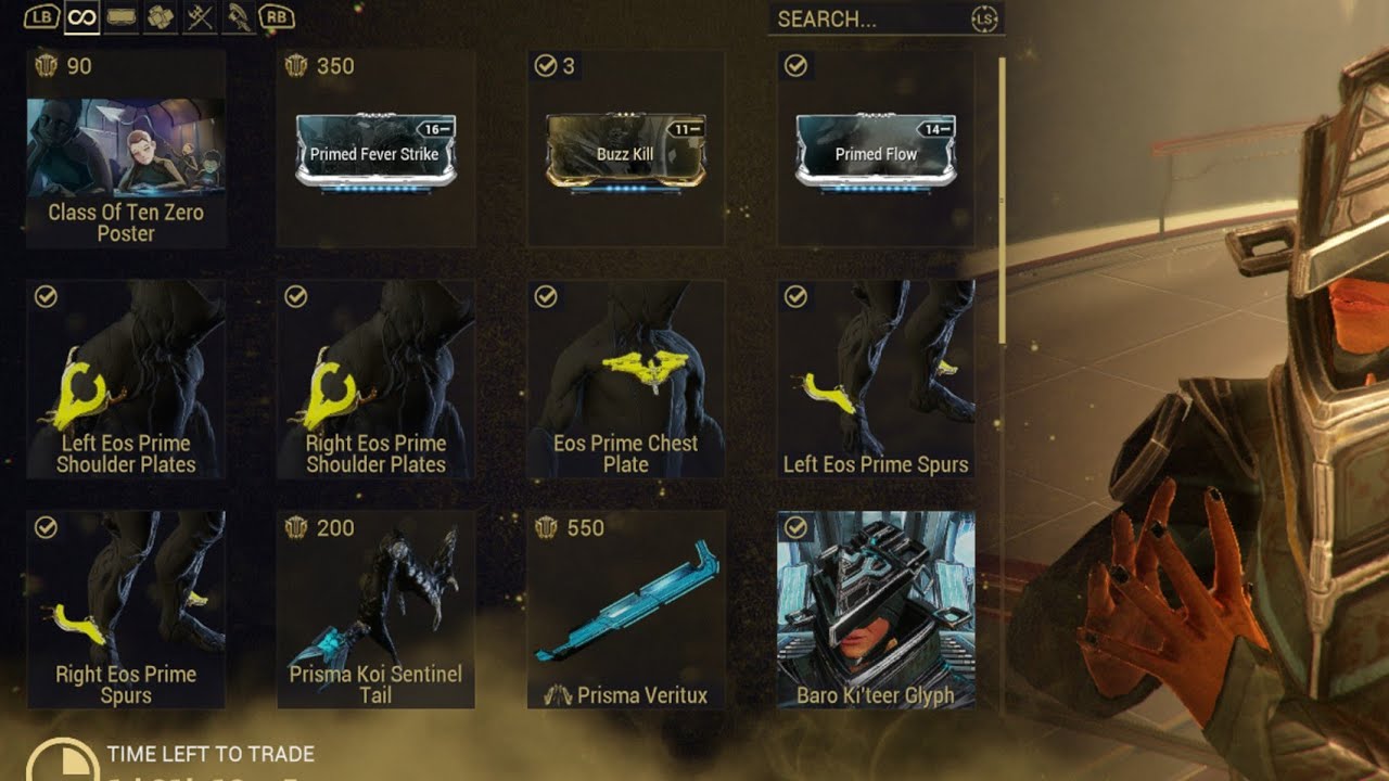 Warframe Baro ki'teer console reset [3rd June 2022]