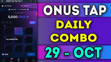 Onus Tap Tap Tap Daily Code 29 october 2024 || Today Onus Daily Code || AGP #onusdailycode
