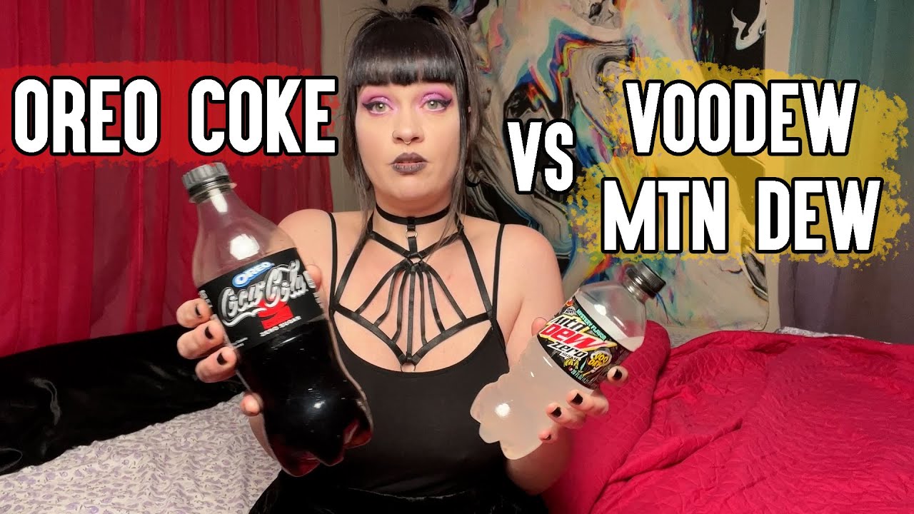 Кока-кола с печеньем Oreo против Mountain Dew от Voodew.