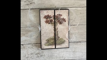 Expandable accordion ephemera holder Part 1