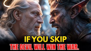God Says, If You Skip This, The Devil Will Win The War 👉 Prophetic word | God message