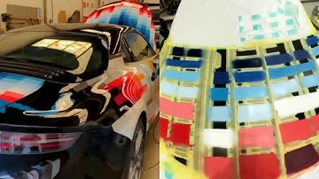 Pantone Car 🎨 by Felipe Pantone x Alpine