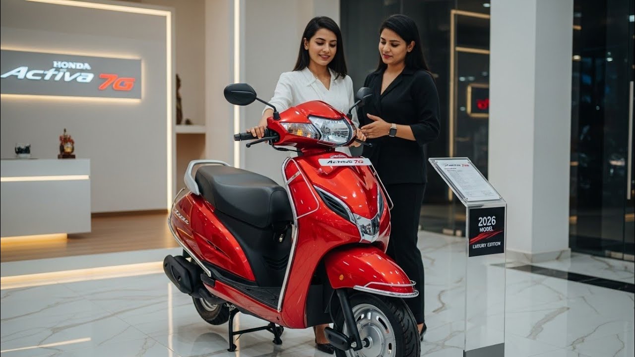 New 2026 Honda Activa 7G Finally Launched !!!