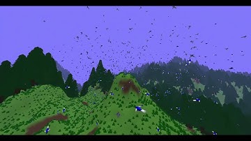 libGDX 2.5D shader birds