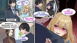 [Manga Dub] She was ice cold to me, but when I got reassigned, she lost It