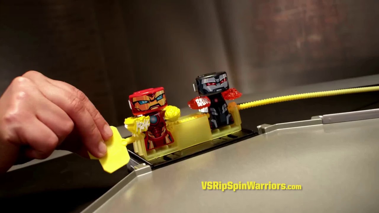 Mattel VS Rip-Spin Warriors twin tornado arena