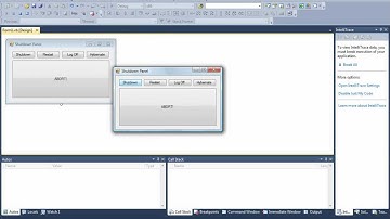 Visual Basics 08/10 Tutorial: How to make a simple Shutdown Control Panel