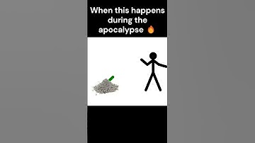 When this happens during the apocalypse 4 #pivot #animation #zombie