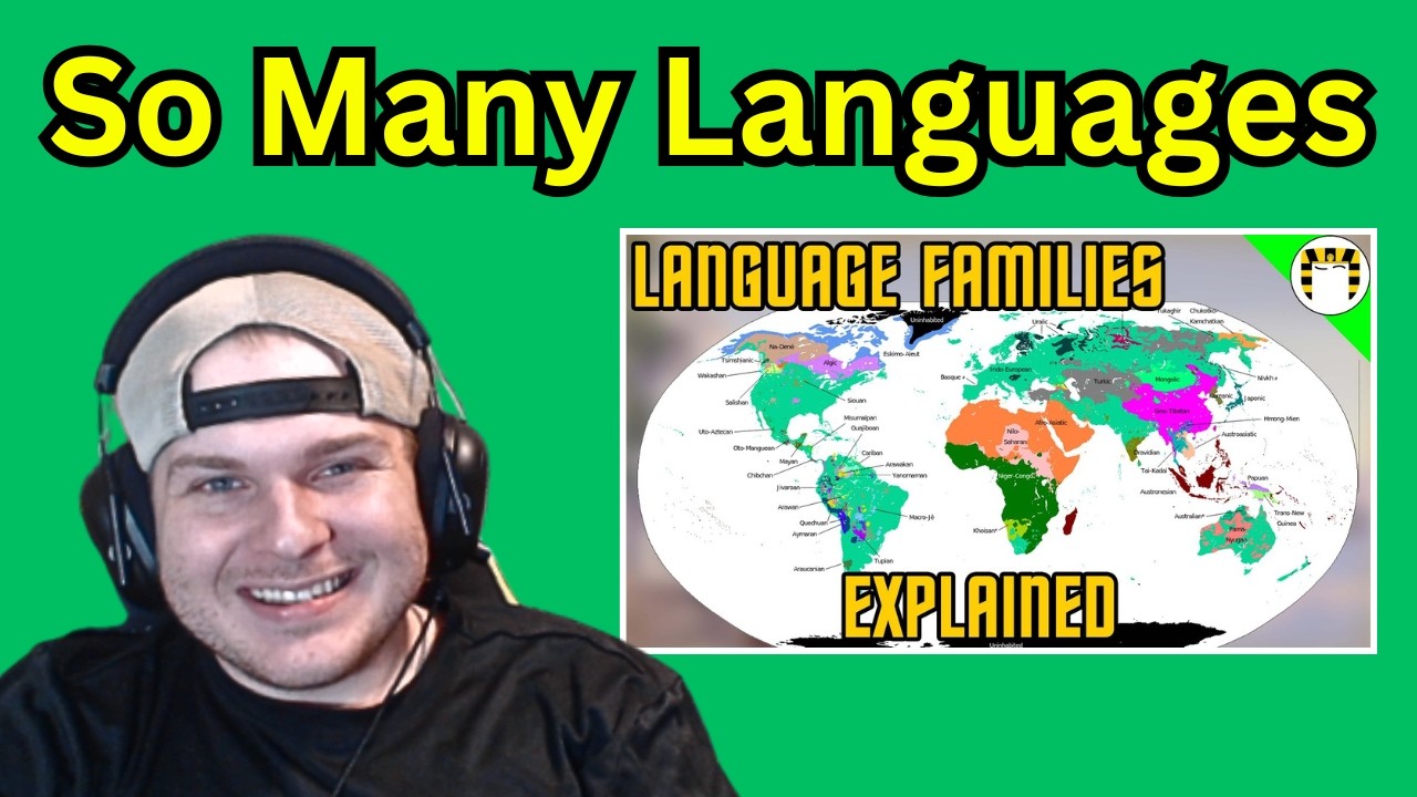 The World's Language Families, Explained - KhAnubis Reaction - YouTube