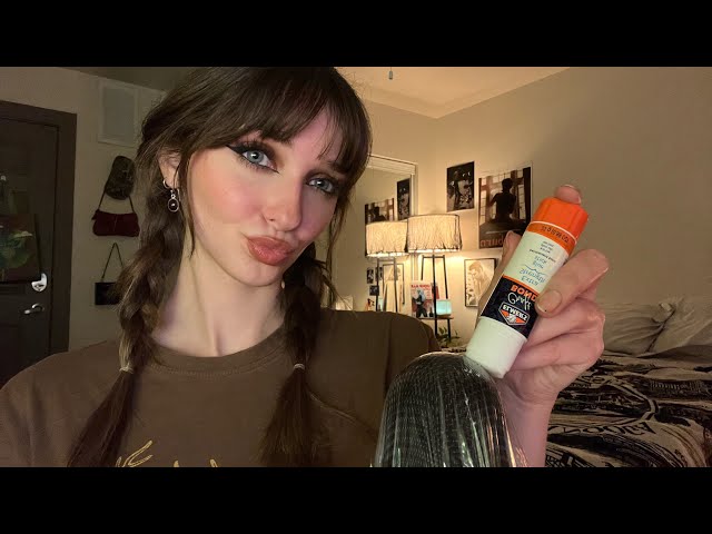 ASMR Glue On Microphone Brain Melting