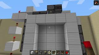 3x3 Minecraft Redstone Door Tutorial! Minecraft Tutorial Part-3