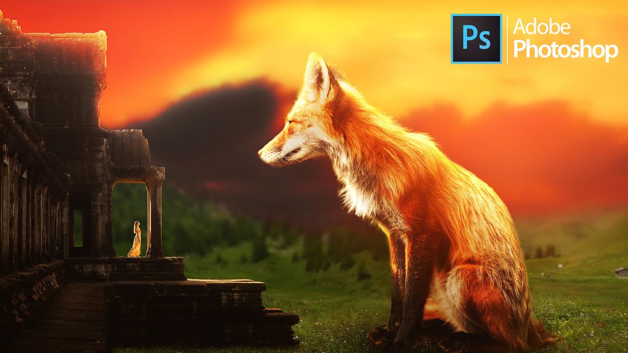 Fox Giant - Zorro Gigante Photo Manipulation Tutorial | Photoshop CC
