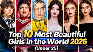 Top 10 Most Beautiful Girls in the World 2026 (Under 25)