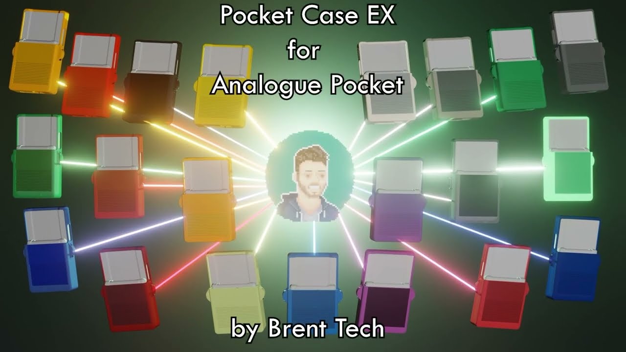 Pocket Case EX. The first full-body, play-through case designed specifically for Analogue Pocket