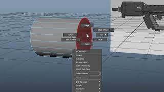 How do to basic SCI-FI Gun Modeling in Maya Part 1