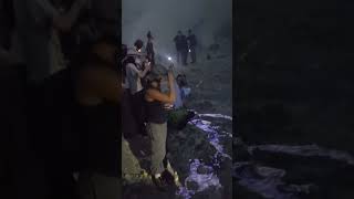 Rare Blue Fire Phenomenon at Mount Ijen