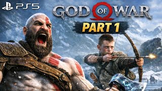God of War 2018 Remastered Gameplay Walkthrough PART 1 [ PS5 4K 60FPS] -NO COMMENTARY screenshot 3