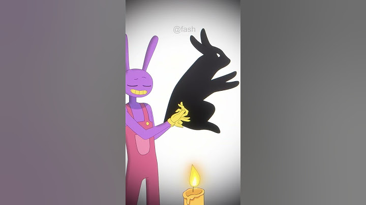 Jax x Ragatha: Shadows Challenge (The Amazing Digital Circus Animation) | BabyBun