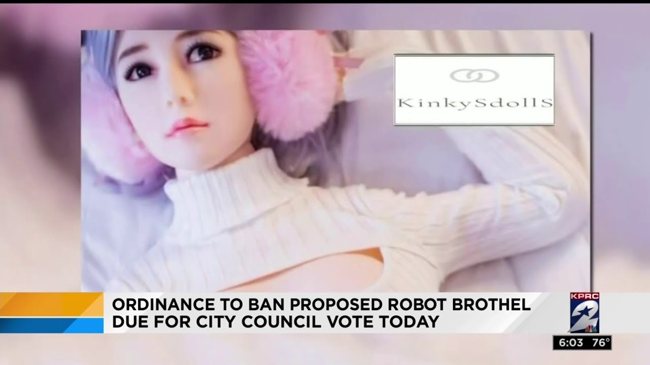 Ordinance on proposed Robot Sex Brothel
