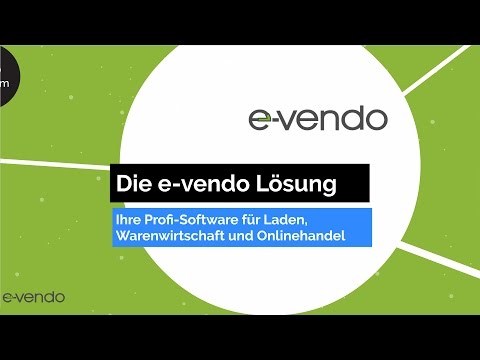 e-vendo - Die Software für Online und stationäre Händler